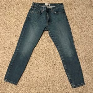 Everlane straight leg ankle jeans